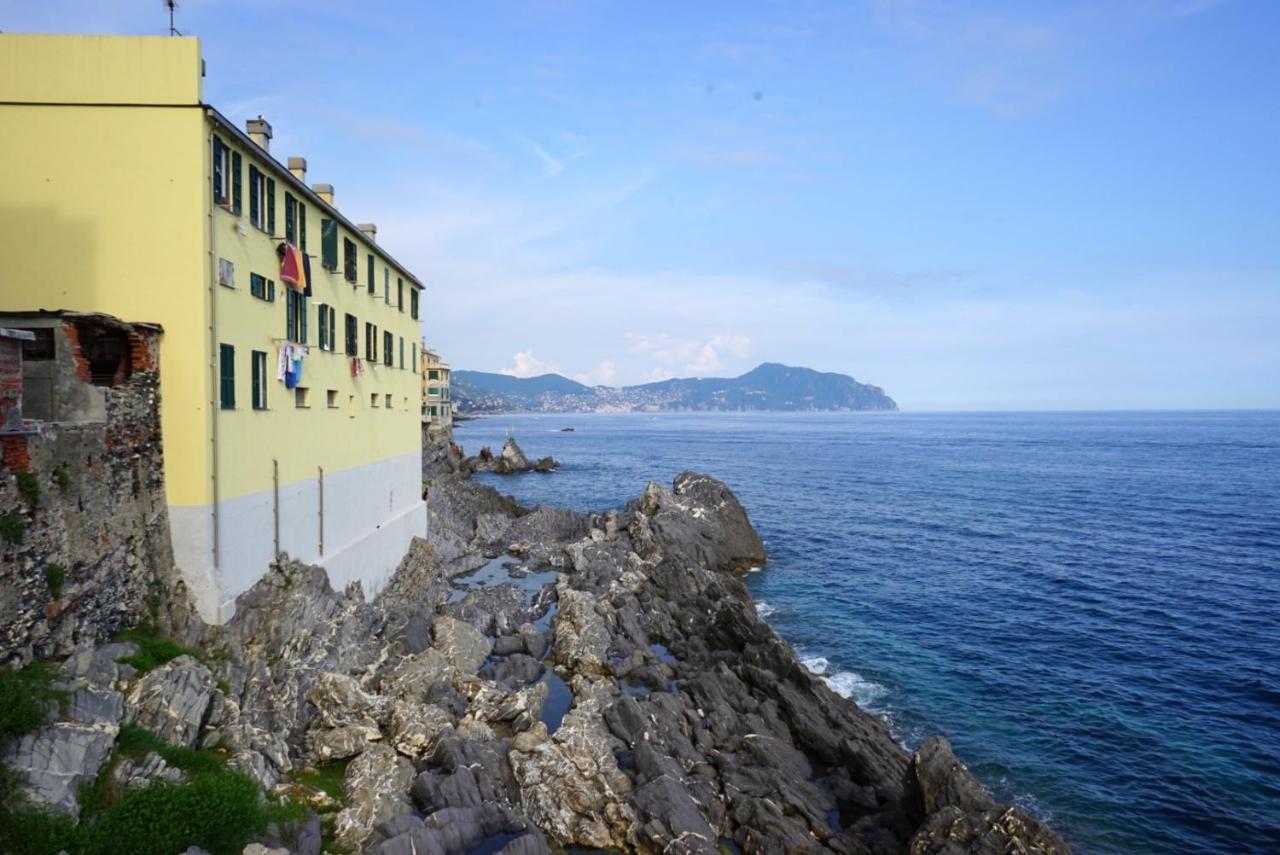 Ca De Ma - Sea Front Apartment 제노바 외부 사진