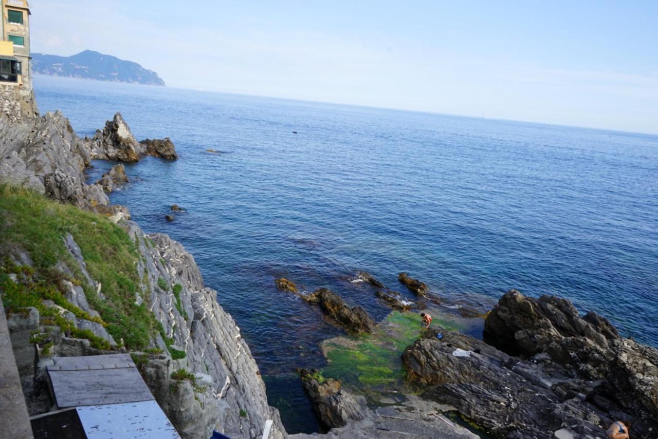 Ca De Ma - Sea Front Apartment 제노바 외부 사진