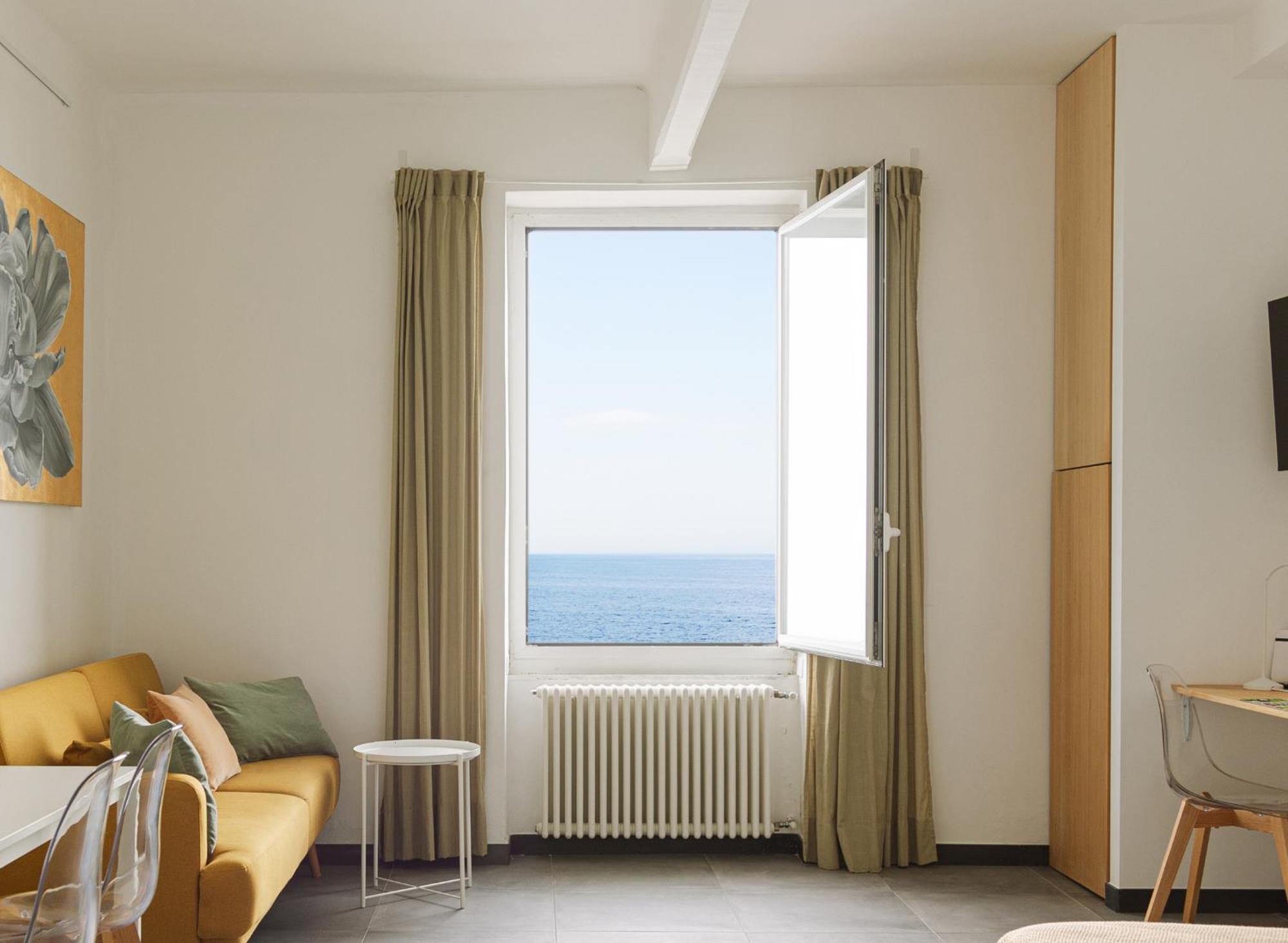 Ca De Ma - Sea Front Apartment 제노바 외부 사진