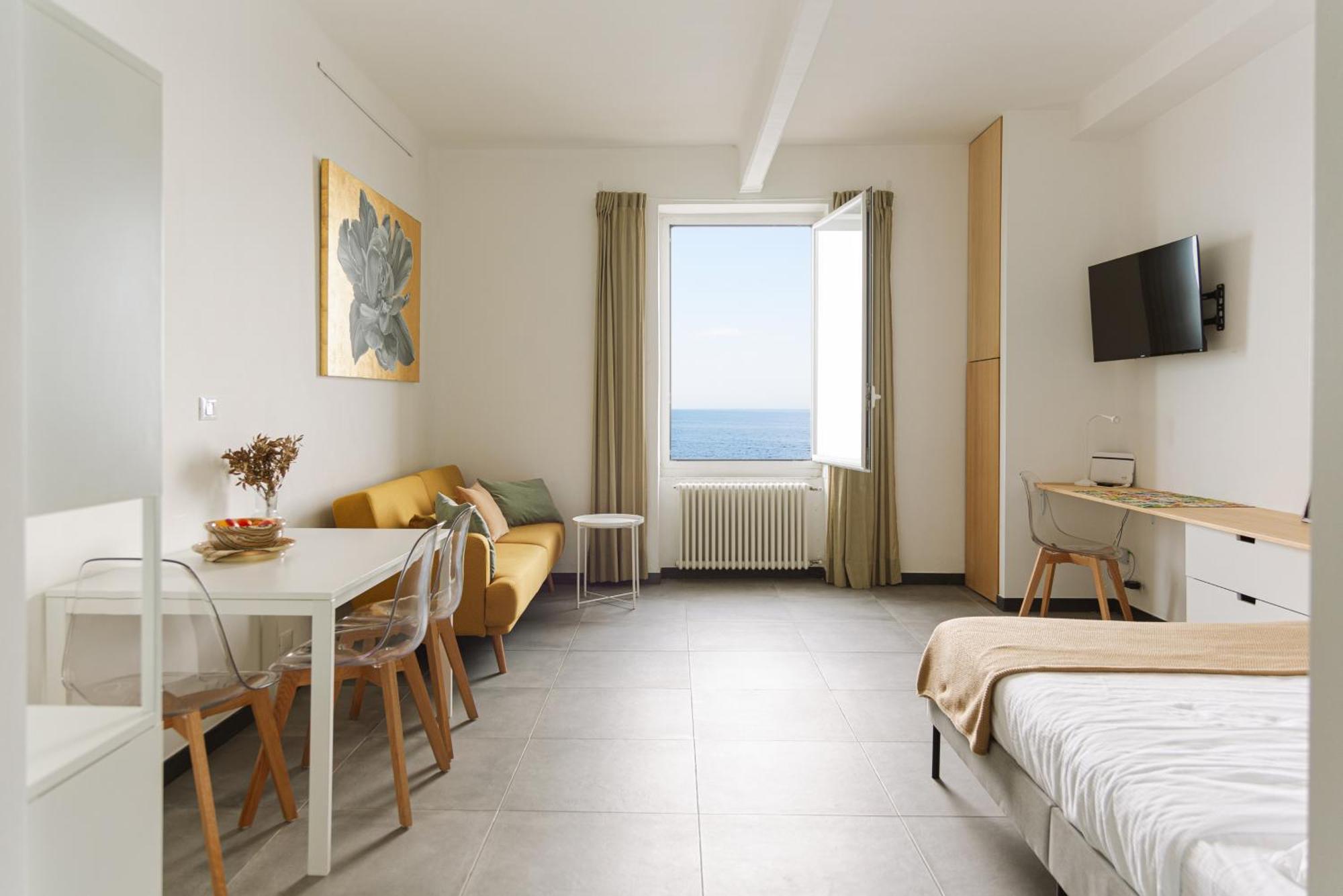Ca De Ma - Sea Front Apartment 제노바 외부 사진