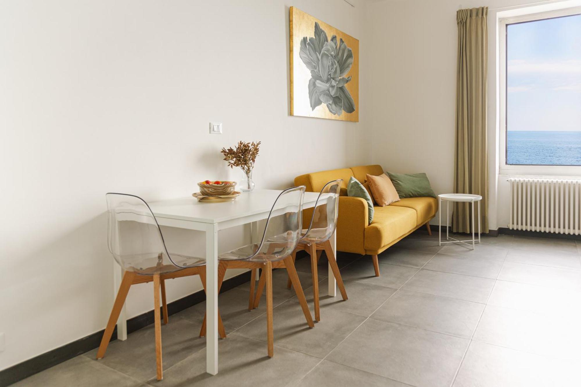 Ca De Ma - Sea Front Apartment 제노바 외부 사진